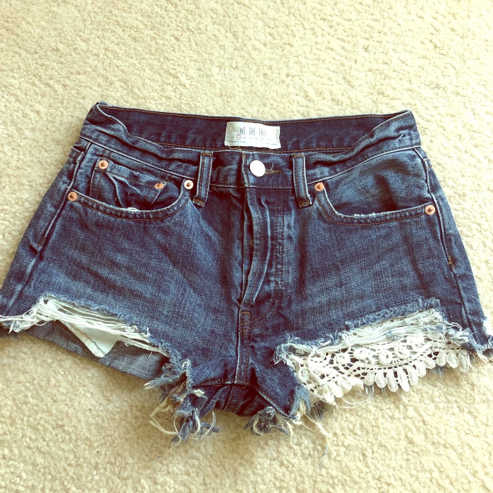 We The Free Cutoff Denim Shorts